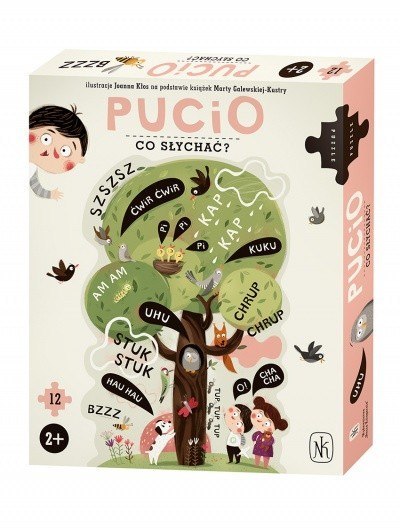 Puzzle Pucio. Co Słychać? Nasza księgarnia Puzzle Pucio. Co Słychać? Nasza księgarnia