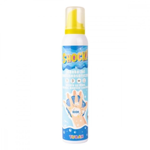 SHOCK Multisensoryczny pianko-żel 200ml Ice TUBAN SHOCK Multisensoryczny pianko-żel 200ml Ice TUBAN