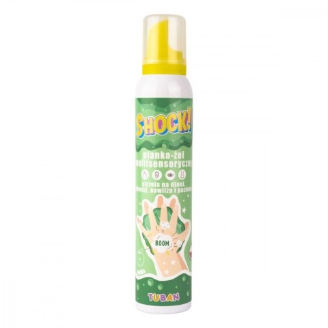 SHOCK! Multisensoryczny pianko-żel Jabłko TUBAN SHOCK! Multisensoryczny pianko-żel Jabłko TUBAN