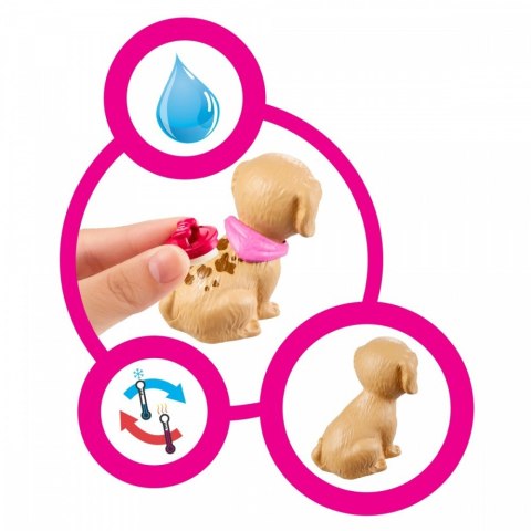 Zestaw z lalką Barbie Sklepik-salon dla zwierzaków Mattel Zestaw z lalką Barbie Sklepik-salon dla zwierzaków Mattel