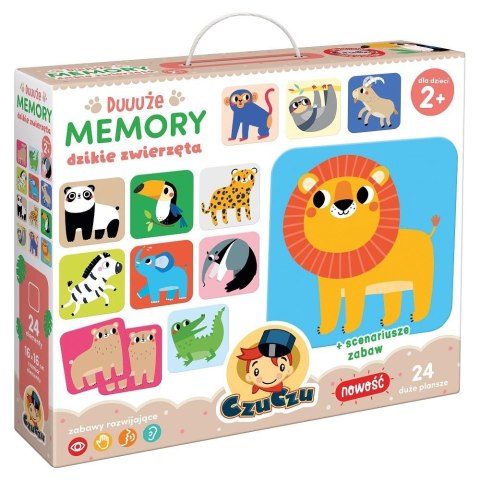 Duuuże memory - Dzikie zwierzęta CzuCzu Duuuże memory - Dzikie zwierzęta CzuCzu
