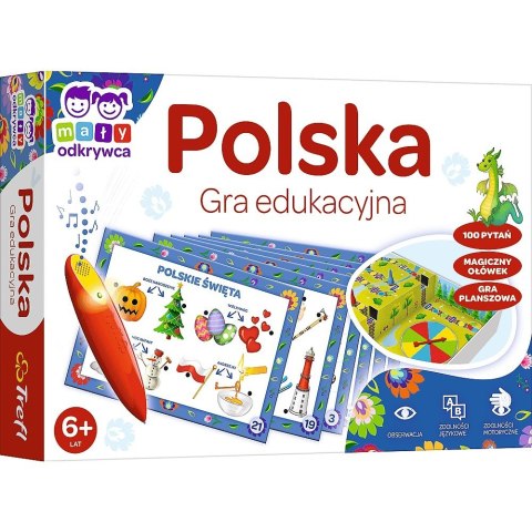Gra Polska Magiczny ołówek Trefl Gra Polska Magiczny ołówek Trefl
