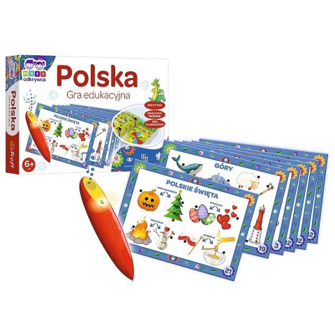 Gra Polska Magiczny ołówek Trefl Gra Polska Magiczny ołówek Trefl