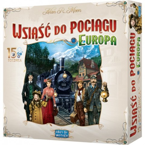 Gra Wsiąść do Pociągu: Europa 15 rocznica Rebel Gra Wsiąść do Pociągu: Europa 15 rocznica Rebel