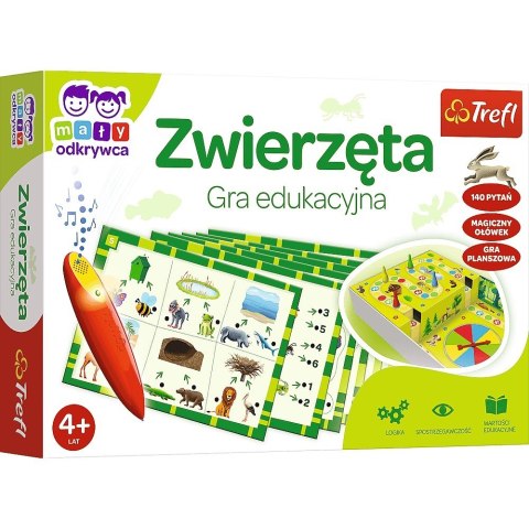 Gra Zwierzęta Magiczny ołówek Trefl Gra Zwierzęta Magiczny ołówek Trefl
