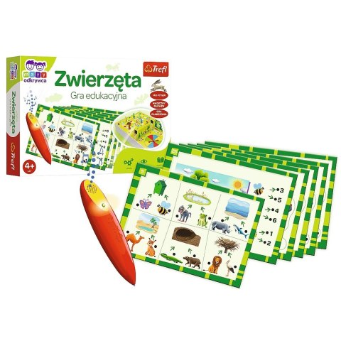 Gra Zwierzęta Magiczny ołówek Trefl Gra Zwierzęta Magiczny ołówek Trefl