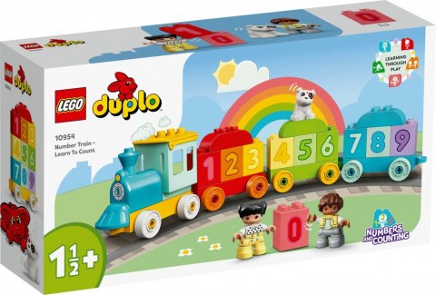 Klocki DUPLO 10954 Pociąg z cyferkami - nauka liczenia LEGO Klocki DUPLO 10954 Pociąg z cyferkami - nauka liczenia LEGO