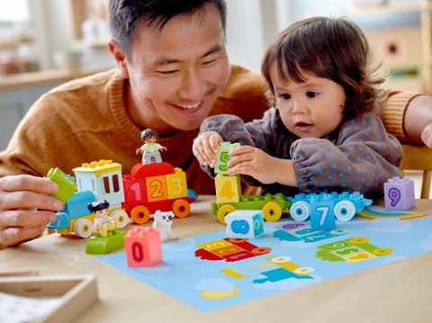 Klocki DUPLO 10954 Pociąg z cyferkami - nauka liczenia LEGO Klocki DUPLO 10954 Pociąg z cyferkami - nauka liczenia LEGO