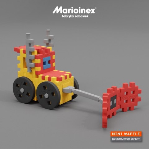 Klocki Mini Waffle Konstruktor 141 elementów Marioinex Klocki Mini Waffle Konstruktor 141 elementów Marioinex