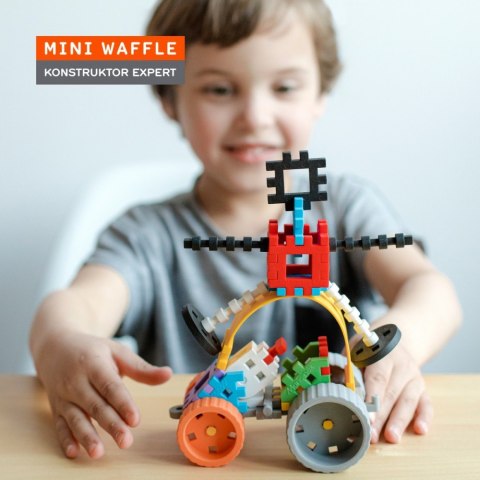 Klocki Mini Waffle Konstruktor 301 elementów Marioinex Klocki Mini Waffle Konstruktor 301 elementów Marioinex