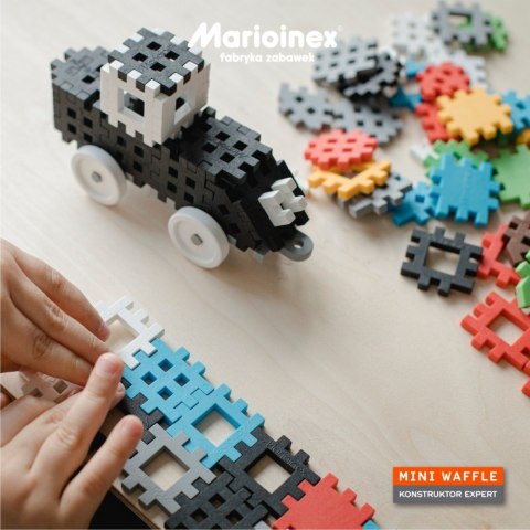 Klocki Mini Waffle Konstruktor Expert 501 elementów Marioinex Klocki Mini Waffle Konstruktor Expert 501 elementów Marioinex