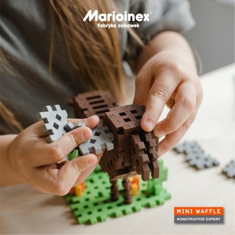 Klocki Mini Waffle Konstruktor Expert 501 elementów Marioinex Klocki Mini Waffle Konstruktor Expert 501 elementów Marioinex