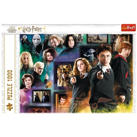 Puzzle 1000 elementów Świat Czarodziejów Harry Potter Trefl Puzzle 1000 elementów Świat Czarodziejów Harry Potter Trefl
