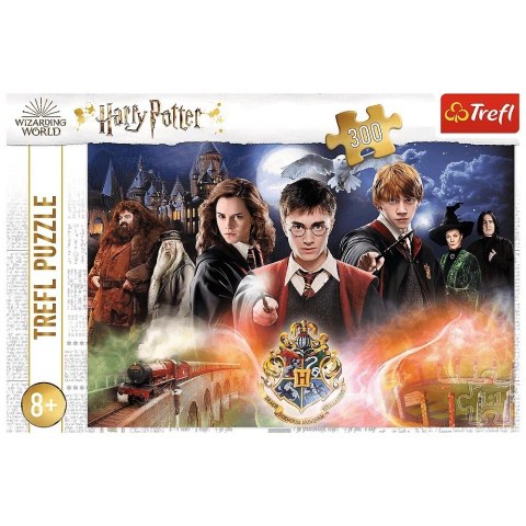Puzzle 300 elementów Tajemniczy Harry Potter Trefl Puzzle 300 elementów Tajemniczy Harry Potter Trefl