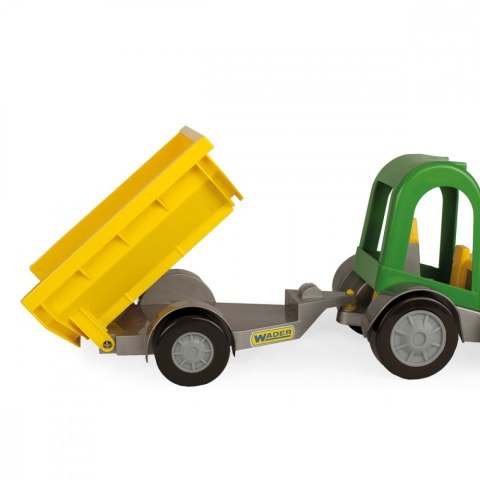Traktor ładowarka z przyczepą Farmer w kartonie Wader Traktor ładowarka z przyczepą Farmer w kartonie Wader