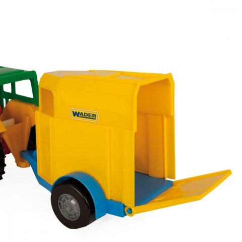 Traktor z przyczepą na konia Wader Traktor z przyczepą na konia Wader