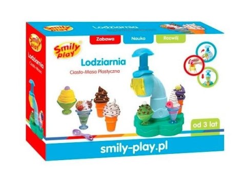 Ciasto-masa plastyczna lodziarnia Smily Play Ciasto-masa plastyczna lodziarnia Smily Play