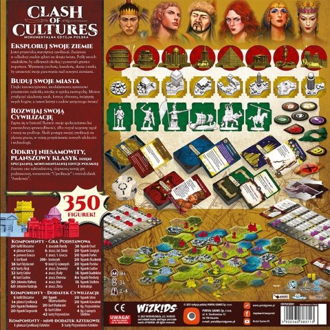 Gra Clash of Cultures (PL) Portal Games Gra Clash of Cultures (PL) Portal Games