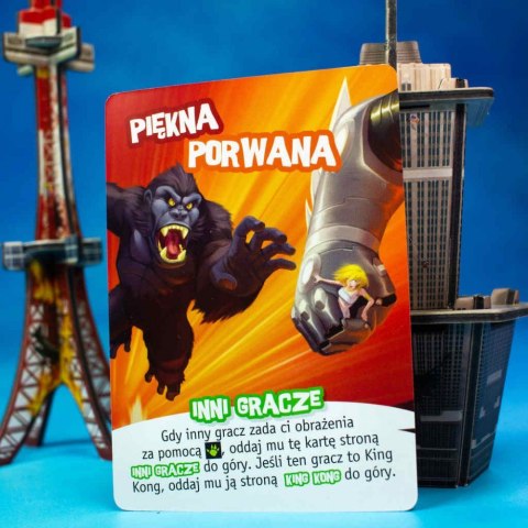 Gra Potwory w Tokio King Kong Dodatek Portal Games Gra Potwory w Tokio King Kong Dodatek Portal Games