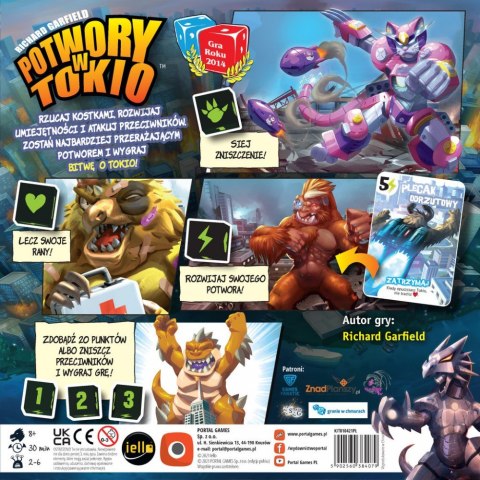 Gra Potwory w Tokio Portal Games Gra Potwory w Tokio Portal Games
