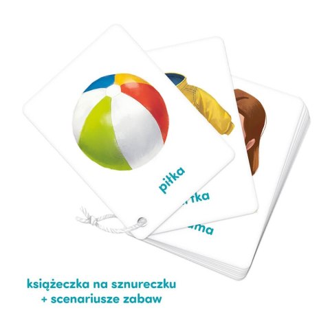 Karty obrazkowe na sznurku - Pierwsze słowa CzuCzu Karty obrazkowe na sznurku - Pierwsze słowa CzuCzu