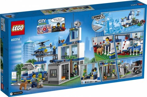 Klocki City 60316 Posterunek policji LEGO Klocki City 60316 Posterunek policji LEGO