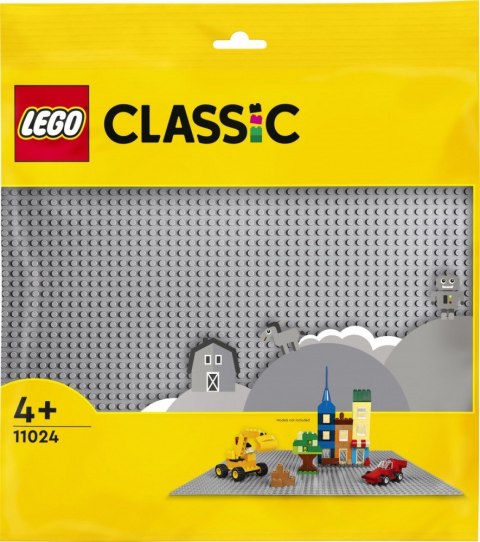 Klocki Classic 11024 Szara płytka konstrukcyjna LEGO Klocki Classic 11024 Szara płytka konstrukcyjna LEGO