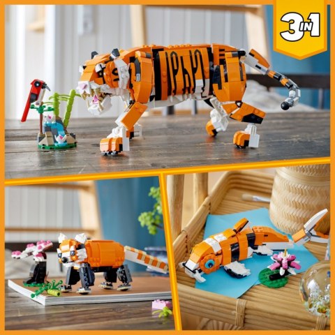 Klocki Creator 31129 Majestatyczny tygrys LEGO Klocki Creator 31129 Majestatyczny tygrys LEGO