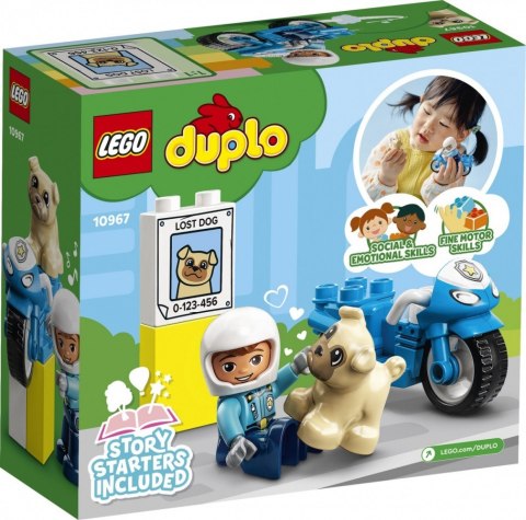 Klocki DUPLO 10967 Motocykl policyjny LEGO Klocki DUPLO 10967 Motocykl policyjny LEGO