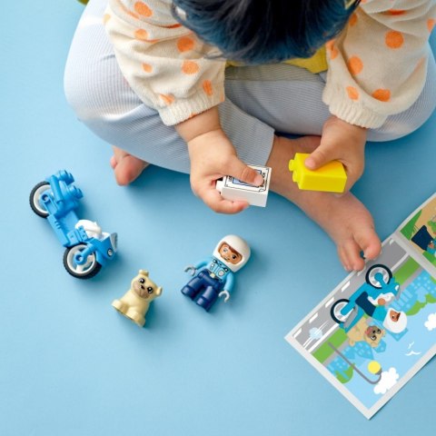 Klocki DUPLO 10967 Motocykl policyjny LEGO Klocki DUPLO 10967 Motocykl policyjny LEGO