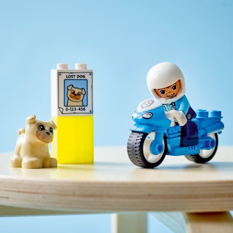Klocki DUPLO 10967 Motocykl policyjny LEGO Klocki DUPLO 10967 Motocykl policyjny LEGO