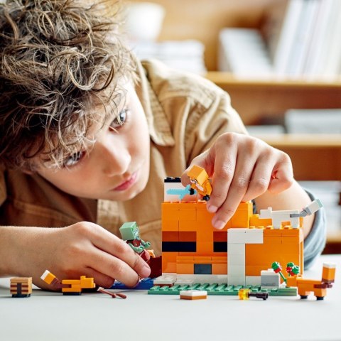 Klocki Minecraft 21178 Siedlisko lisów LEGO Klocki Minecraft 21178 Siedlisko lisów LEGO