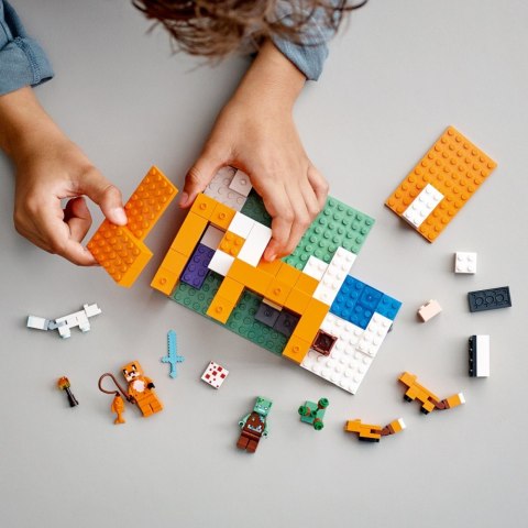 Klocki Minecraft 21178 Siedlisko lisów LEGO Klocki Minecraft 21178 Siedlisko lisów LEGO