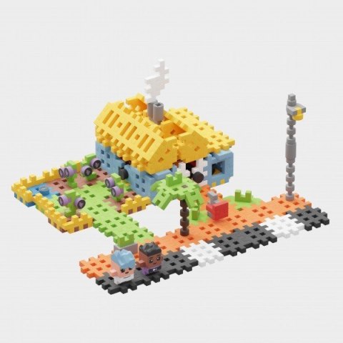 Klocki Waffle mini - Dom 148 elementów Marioinex
