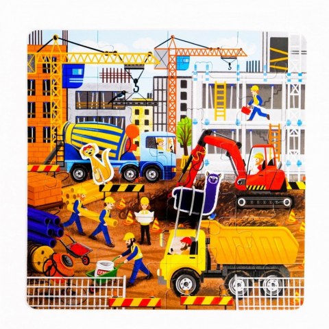 Puzzle 24 elementy Na Budowie praca wre Muduko Puzzle 24 elementy Na Budowie praca wre Muduko