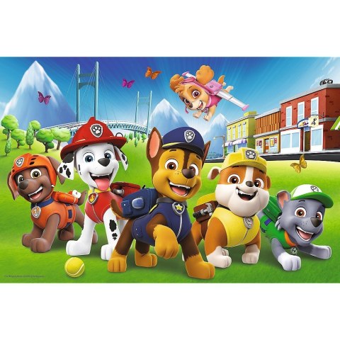 Puzzle 60 elementów Na polanie Psi Patrol Trefl Puzzle 60 elementów Na polanie Psi Patrol Trefl