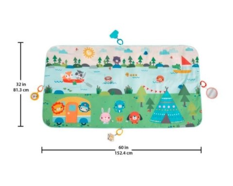 Duża mata do zabawy Wielkie przygody Fisher Price Duża mata do zabawy Wielkie przygody Fisher Price