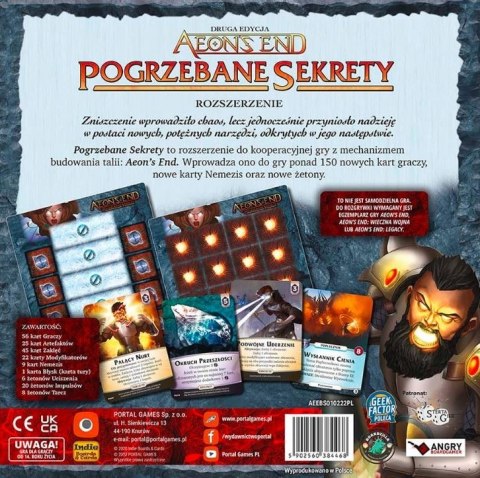 Gra Aeon's End Pogrzebane Sekrety dodatek Portal Games Gra Aeon's End Pogrzebane Sekrety dodatek Portal Games