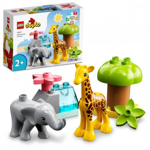 Klocki DUPLO 10971 Dzikie zwierzęta Afryki LEGO Klocki DUPLO 10971 Dzikie zwierzęta Afryki LEGO