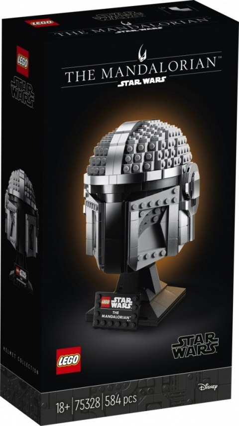 Klocki Star Wars 75328 Hełm Mandalorianina LEGO Klocki Star Wars 75328 Hełm Mandalorianina LEGO