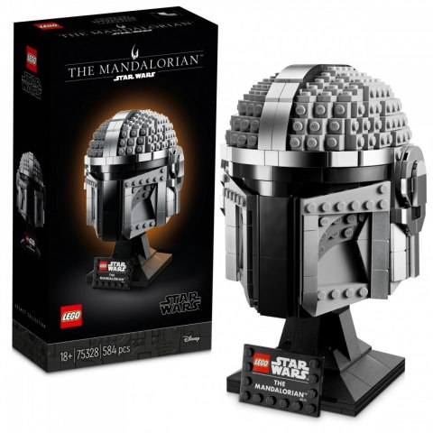 Klocki Star Wars 75328 Hełm Mandalorianina LEGO Klocki Star Wars 75328 Hełm Mandalorianina LEGO