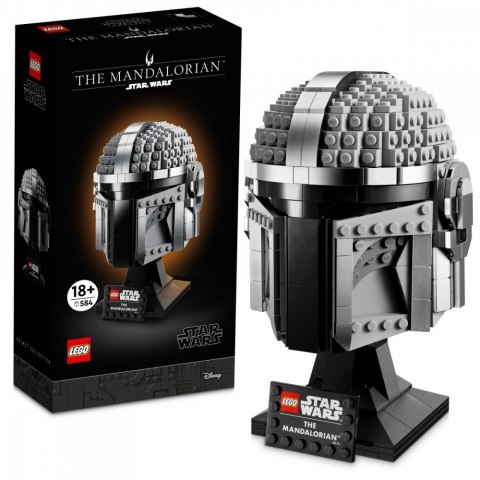 Klocki Star Wars 75328 Hełm Mandalorianina LEGO Klocki Star Wars 75328 Hełm Mandalorianina LEGO
