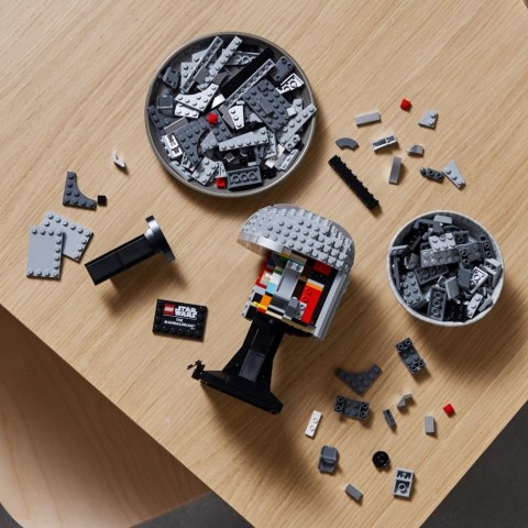Klocki Star Wars 75328 Hełm Mandalorianina LEGO Klocki Star Wars 75328 Hełm Mandalorianina LEGO