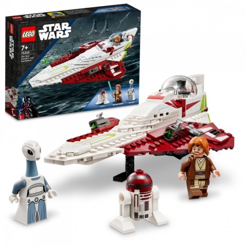 Klocki Zestaw konstrukcyjny Star Wars 75333 Myśliwiec Jedi Obi-Wana Kenobiego LEGO Klocki Zestaw konstrukcyjny Star Wars 75333 Myśliwiec Jedi Obi-Wana Kenobiego LEGO