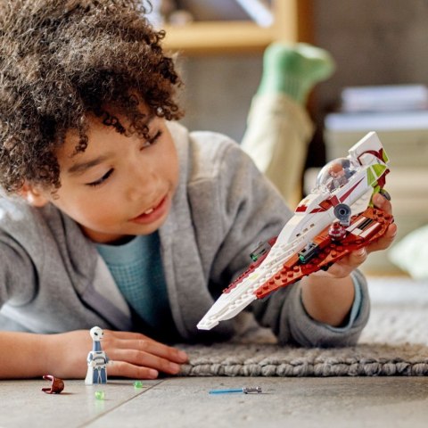 Klocki Zestaw konstrukcyjny Star Wars 75333 Myśliwiec Jedi Obi-Wana Kenobiego LEGO Klocki Zestaw konstrukcyjny Star Wars 75333 Myśliwiec Jedi Obi-Wana Kenobiego LEGO