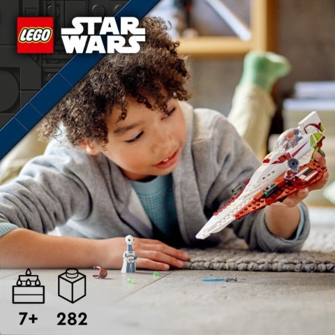Klocki Zestaw konstrukcyjny Star Wars 75333 Myśliwiec Jedi Obi-Wana Kenobiego LEGO Klocki Zestaw konstrukcyjny Star Wars 75333 Myśliwiec Jedi Obi-Wana Kenobiego LEGO