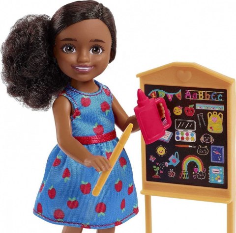 Lalka Barbie Chelsea Możesz być Kariera Lalka Nauczycielka Mattel Lalka Barbie Chelsea Możesz być Kariera Lalka Nauczycielka Mattel