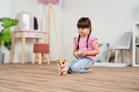 Maskotka interaktywna ChiChi Love Loomy sterowany na świecący kabel Simba