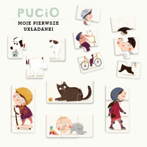 Puzzle Pucio Moje pierwsze układanki Nasza księgarnia Puzzle Pucio Moje pierwsze układanki Nasza księgarnia