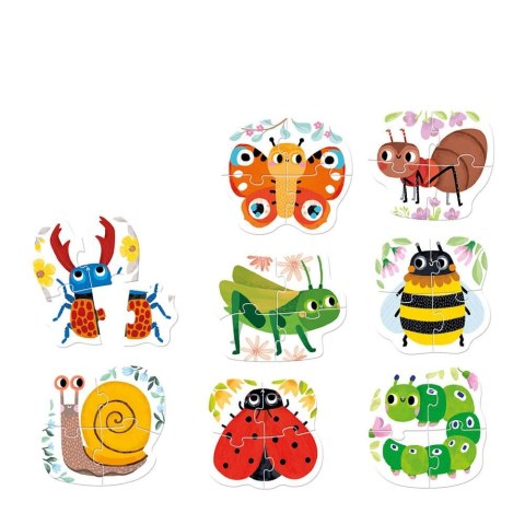 Puzzle Robaczki czworaczki CzuCzu Puzzle Robaczki czworaczki CzuCzu